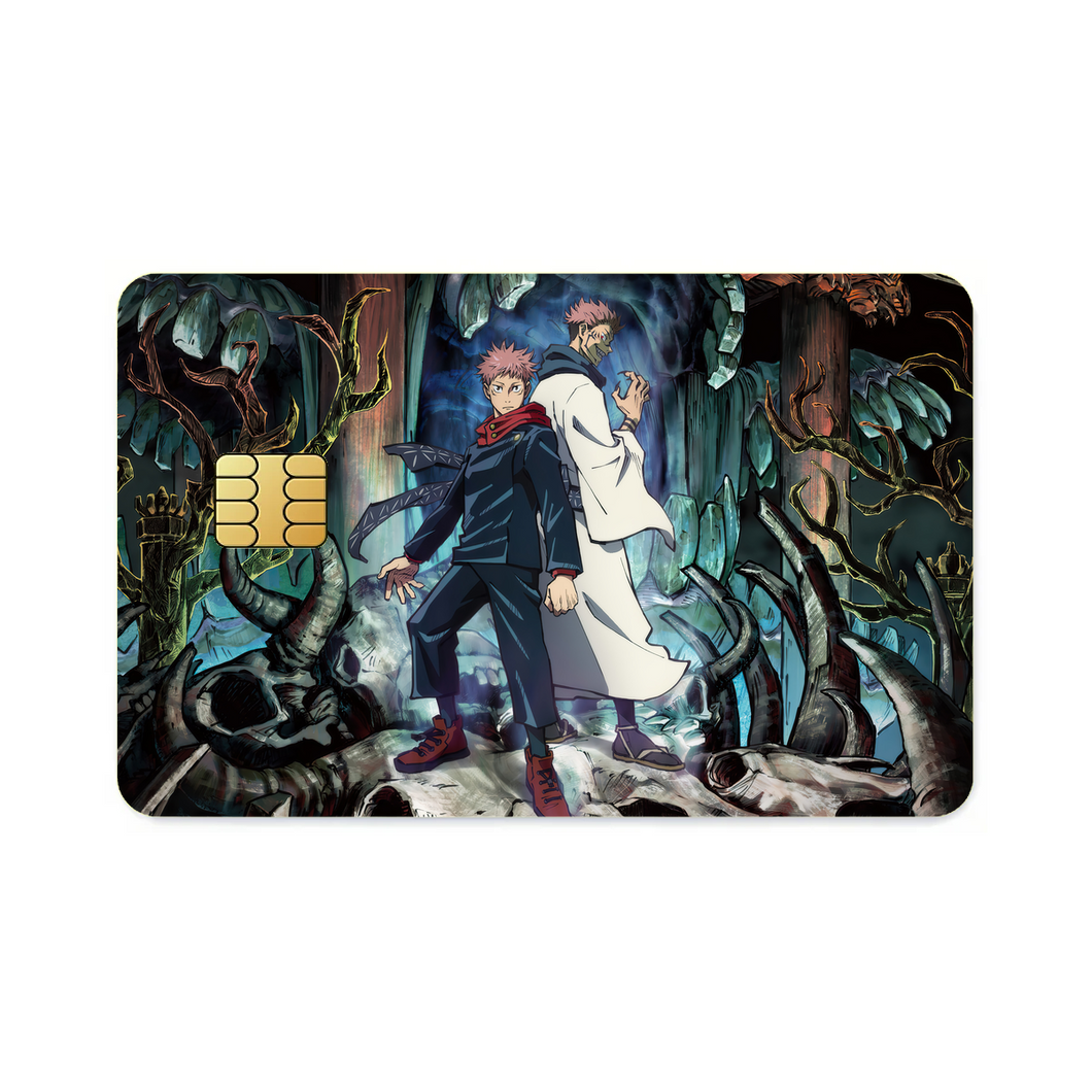 Yuji Itadori  Credit Card Skins (4-in-1 Pack)