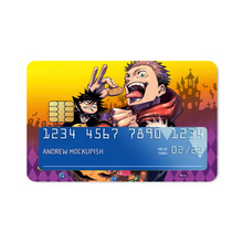 Load image into Gallery viewer, Yuji Itadori Satoru Gojo Nobara Kugisaki Megumi Fushiguro and Blindfold  Credit Card Skins (4-in-1 Pack)
