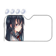 Load image into Gallery viewer, Yukino Yukinoshita Car Sunshade

