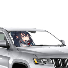 Load image into Gallery viewer, Yukino Yukinoshita Car Sunshade
