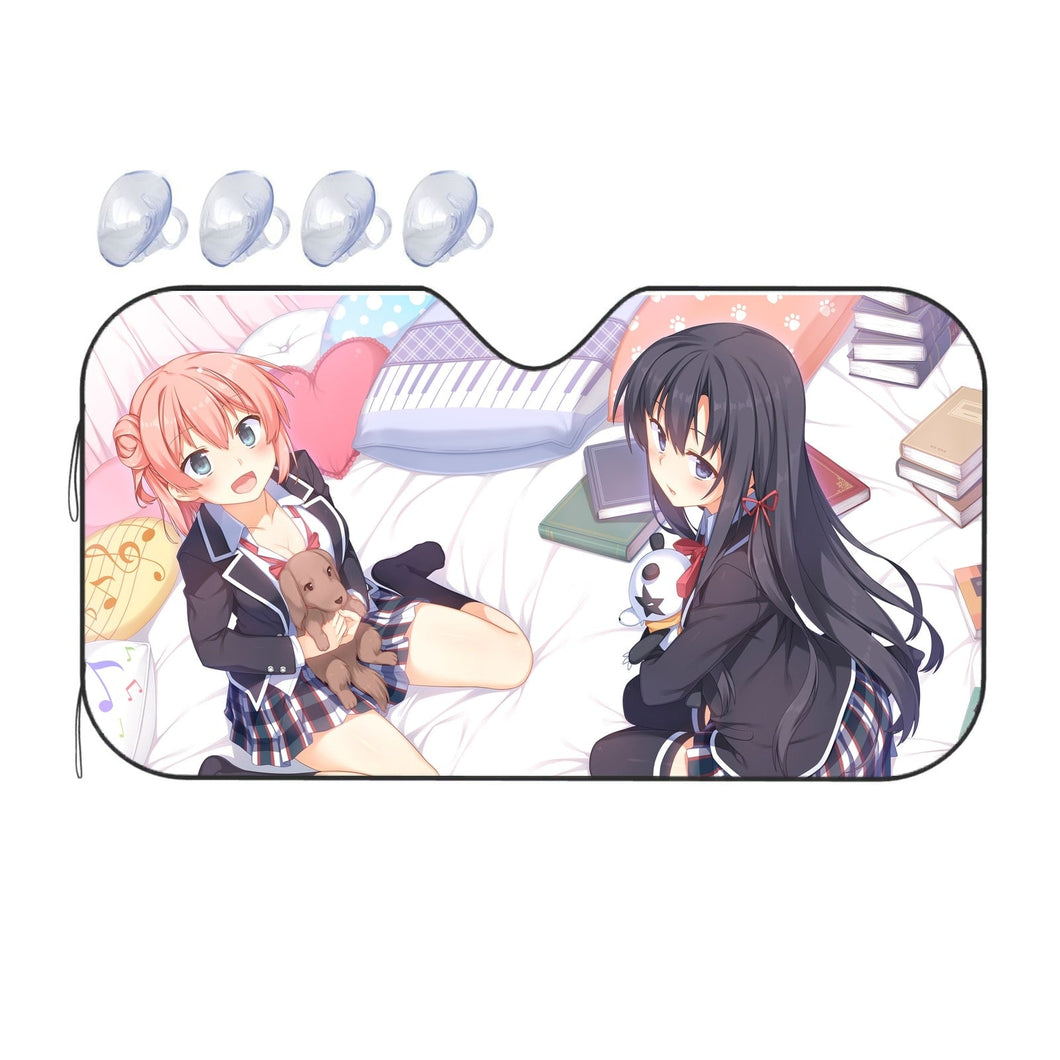 Yukino Yukinoshita, Yui Yuigahama  Car Sunshade