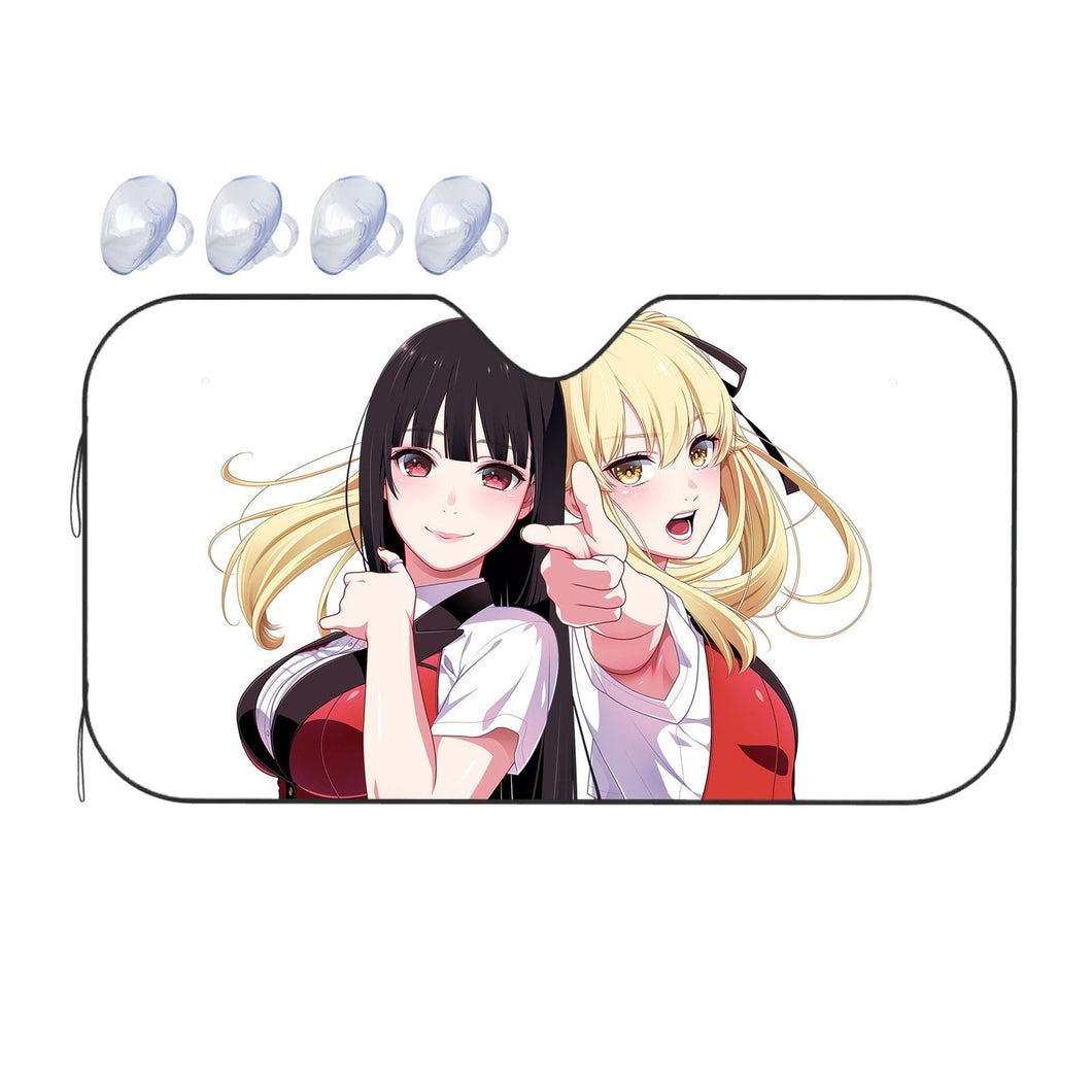 Yumeko Jabami and Mary Saotome  Car Sunshade