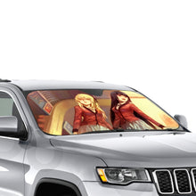 Load image into Gallery viewer, Yumeko Jabami and Mary Saotome Car Sunshade
