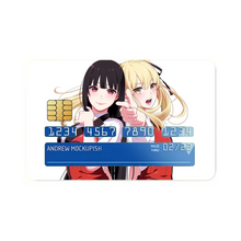Load image into Gallery viewer, Yumeko Jabami and Mary Saotome  Credit Card Skins (4-in-1 Pack)
