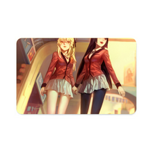Load image into Gallery viewer, Yumeko Jabami and Mary Saotome Credit Card Skins (4-in-1 Pack)
