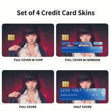 Load image into Gallery viewer, Yumeko Jabami  Credit Card Skins (4-in-1 Pack)

