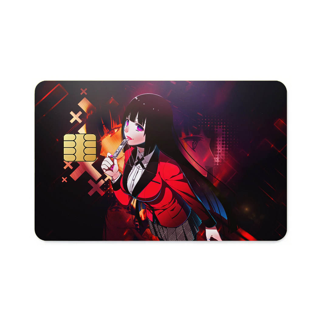 Yumeko Jabami Credit Card Skins (4-in-1 Pack)