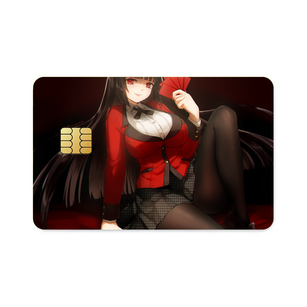 Yumeko Jabami  Credit Card Skins (4-in-1 Pack)