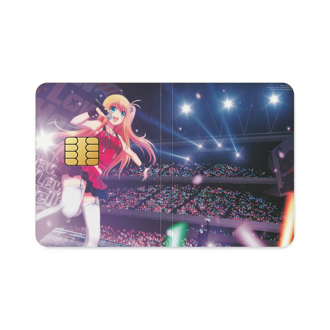Yusa Nishimori Singing  Credit Card Skins (4-in-1 Pack)