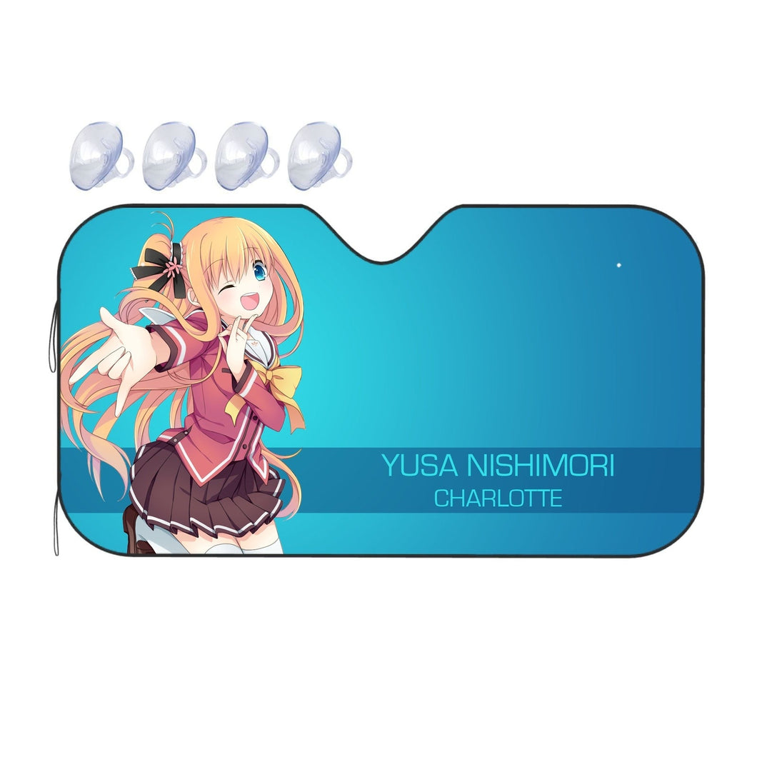 Yusa Nishimori Smile  Car Sunshade