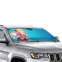 Load image into Gallery viewer, Yusa Nishimori Smile  Car Sunshade
