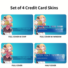 Load image into Gallery viewer, Yusa Nishimori Smile  Credit Card Skins (4-in-1 Pack)
