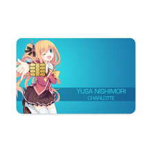 Load image into Gallery viewer, Yusa Nishimori Smile  Credit Card Skins (4-in-1 Pack)
