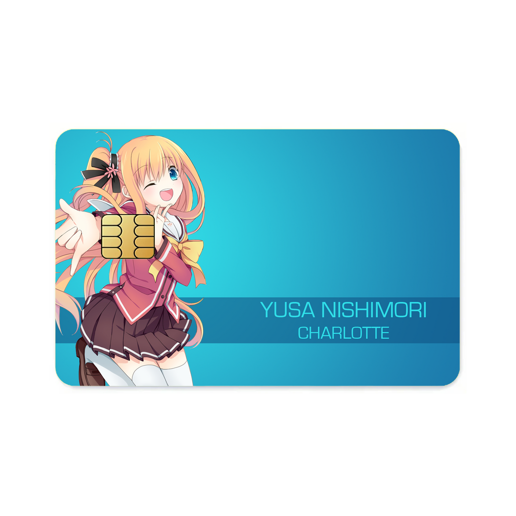 Yusa Nishimori Smile  Credit Card Skins (4-in-1 Pack)