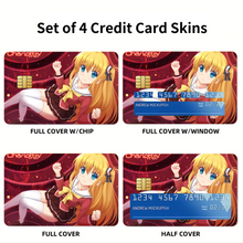 Load image into Gallery viewer, Yusa Nishimori smiling  Credit Card Skins (4-in-1 Pack)
