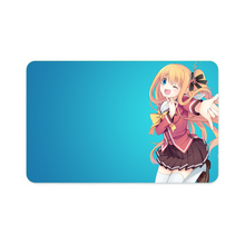 Load image into Gallery viewer, Yusa Nishimori smiling Credit Card Skins (4-in-1 Pack)
