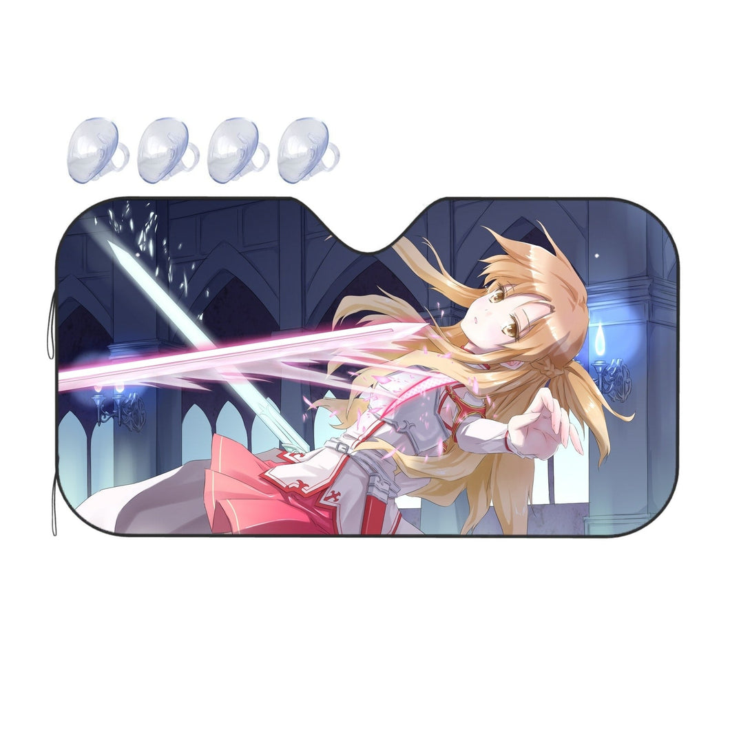 Yuuki Asuna Car Sunshade