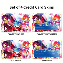 Load image into Gallery viewer, Zell and Stephanie  Credit Card Skins (4-in-1 Pack)
