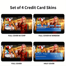 Load image into Gallery viewer, Zero in the FranXX  Credit Card Skins (4-in-1 Pack)
