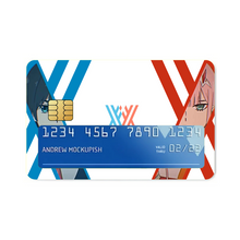 Load image into Gallery viewer, Zero Two and Hiro  Credit Card Skins (4-in-1 Pack)
