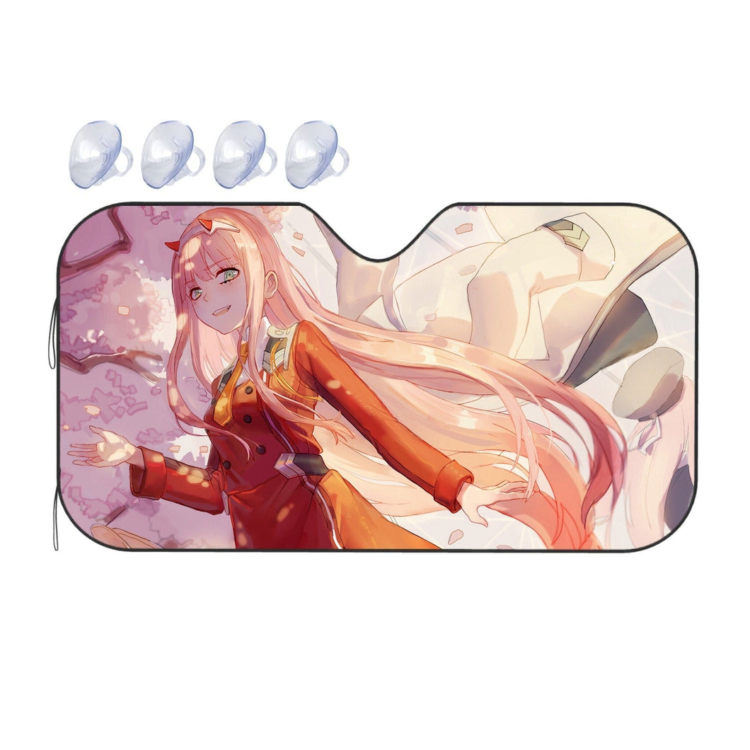 Zero Two  Car Sunshade