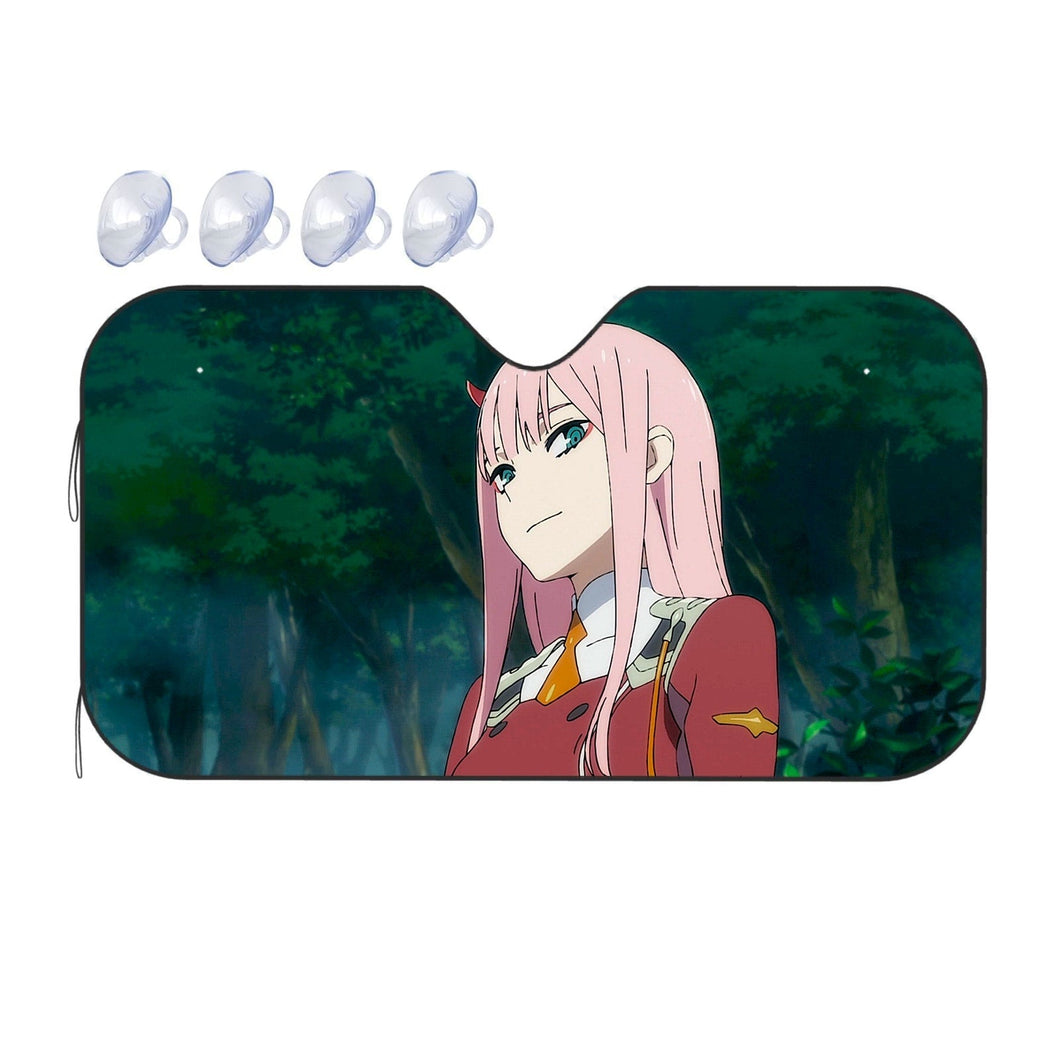 Zero Two  Car Sunshade