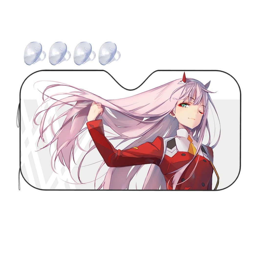 Zero Two  Car Sunshade