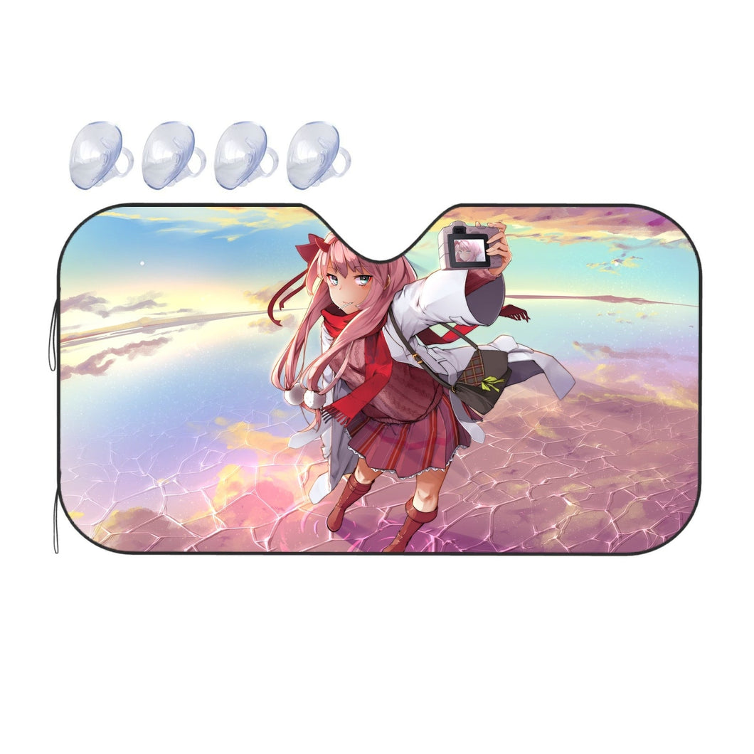 Zero Two Car Sunshade