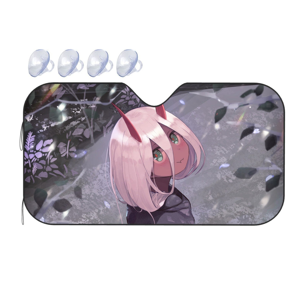 Zero Two  Car Sunshade