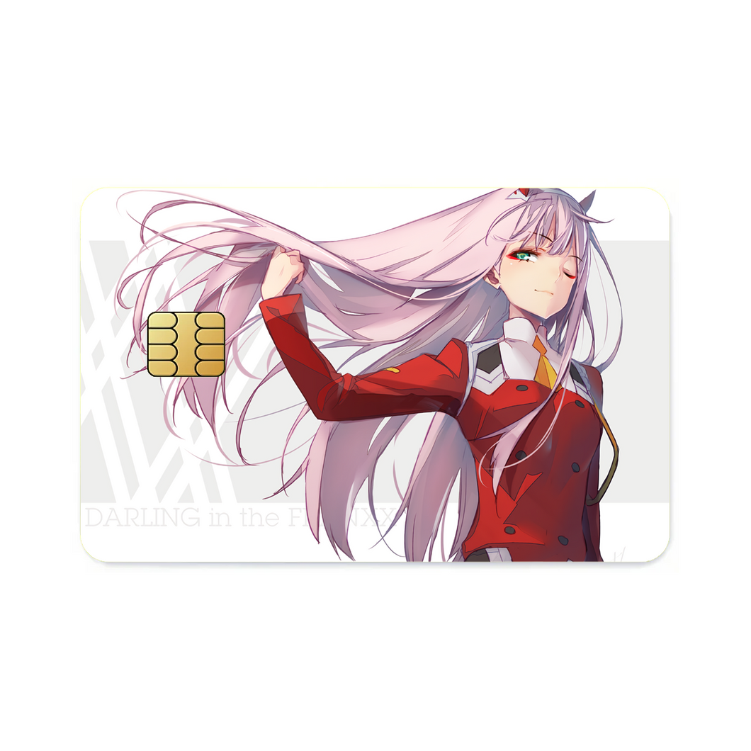 Zero Two  Credit Card Skins (4-in-1 Pack)