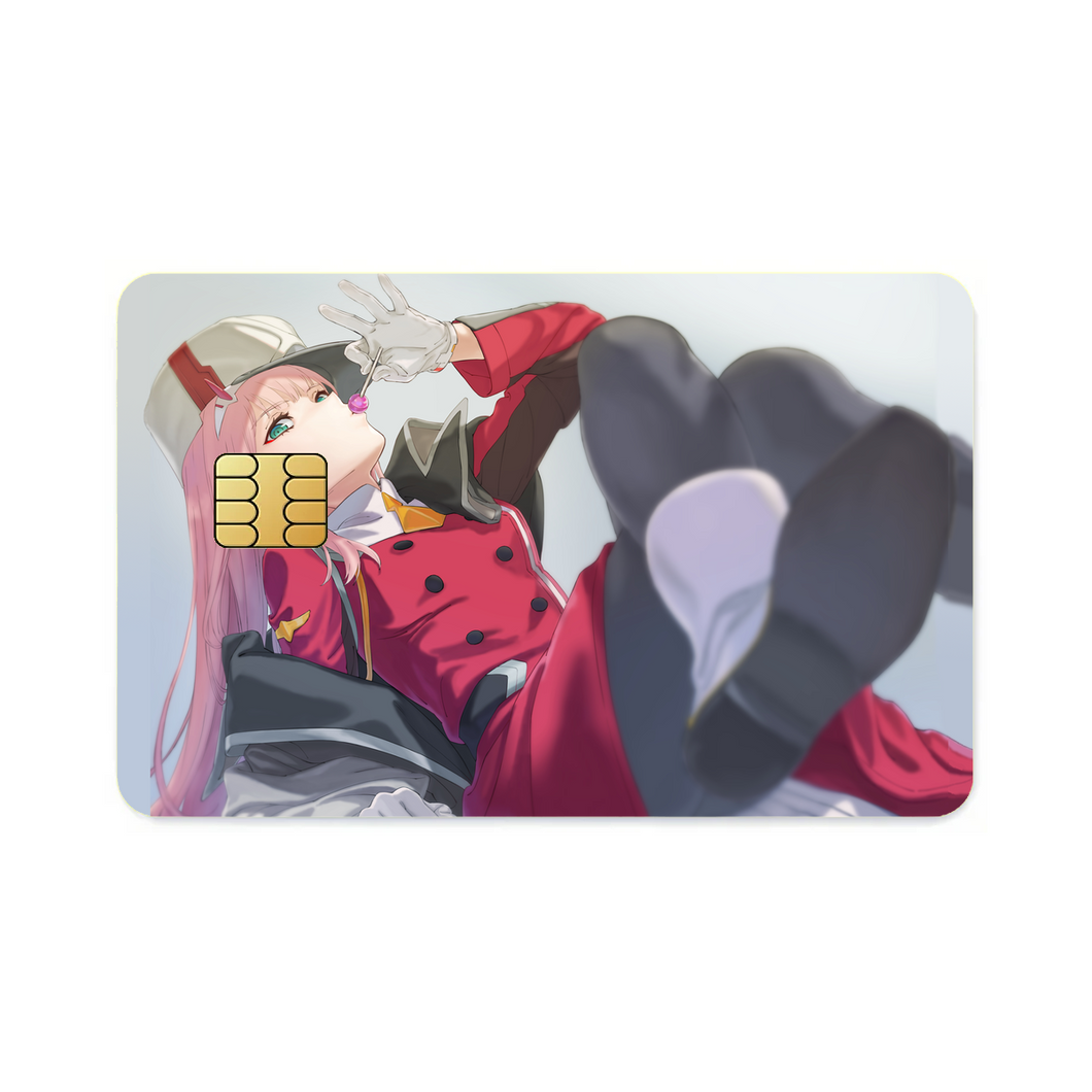 Zero Two  Credit Card Skins (4-in-1 Pack)
