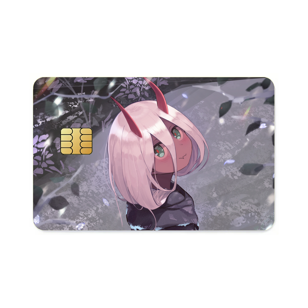 Zero Two  Credit Card Skins (4-in-1 Pack)