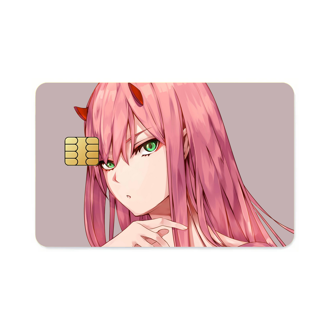 Zero Two  Credit Card Skins (4-in-1 Pack)