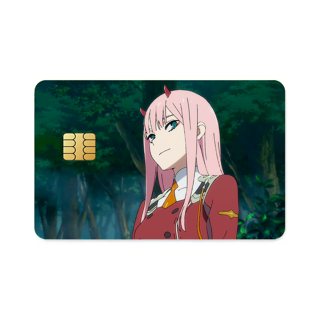 Zero Two  Credit Card Skins (4-in-1 Pack)