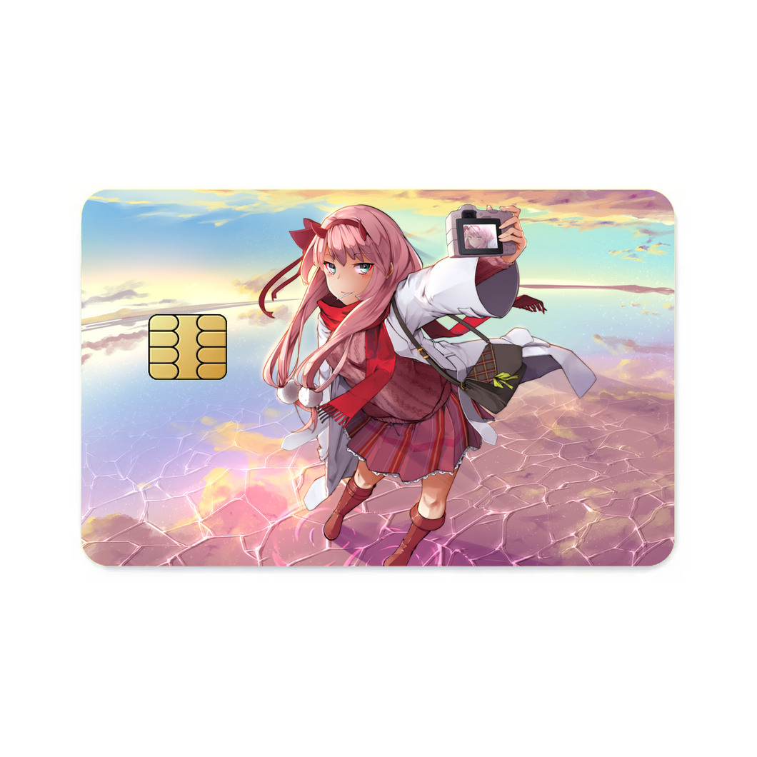 Zero Two Credit Card Skins (4-in-1 Pack)
