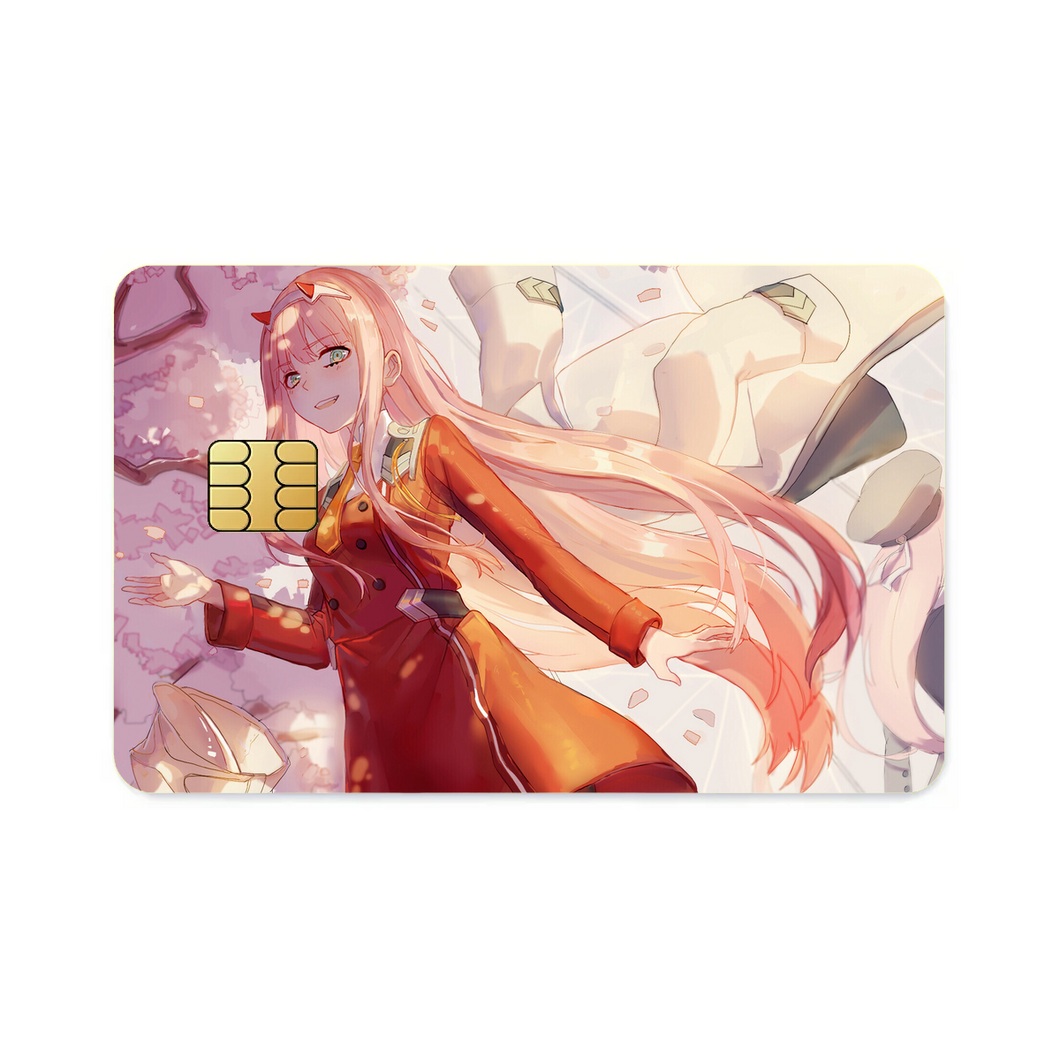 Zero Two  Credit Card Skins (4-in-1 Pack)