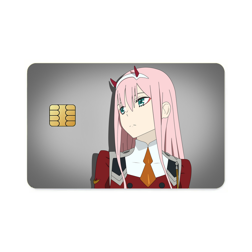 Zero Two, Darling in the FranXX!  Credit Card Skins (4-in-1 Pack)