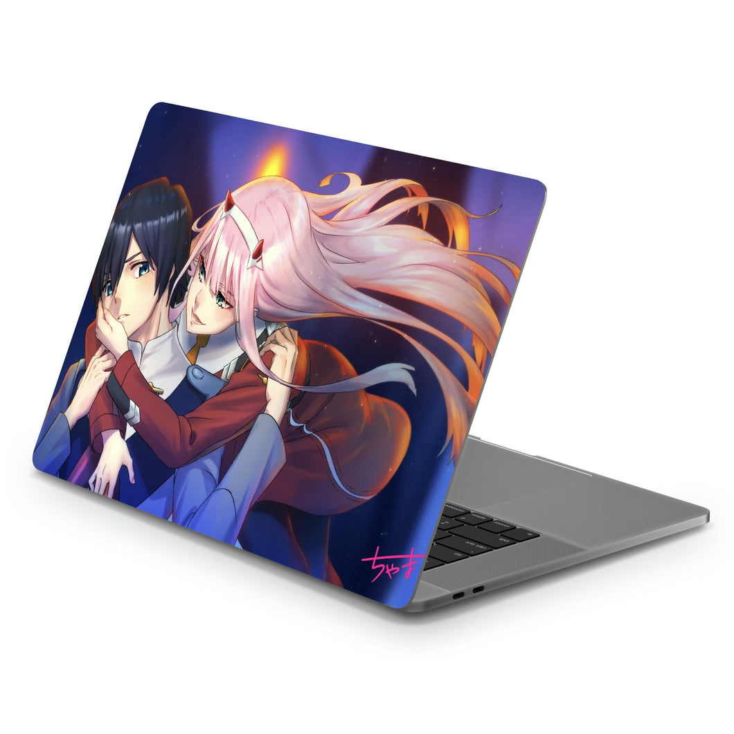 Zero Two,Hiro  Macbook Skin