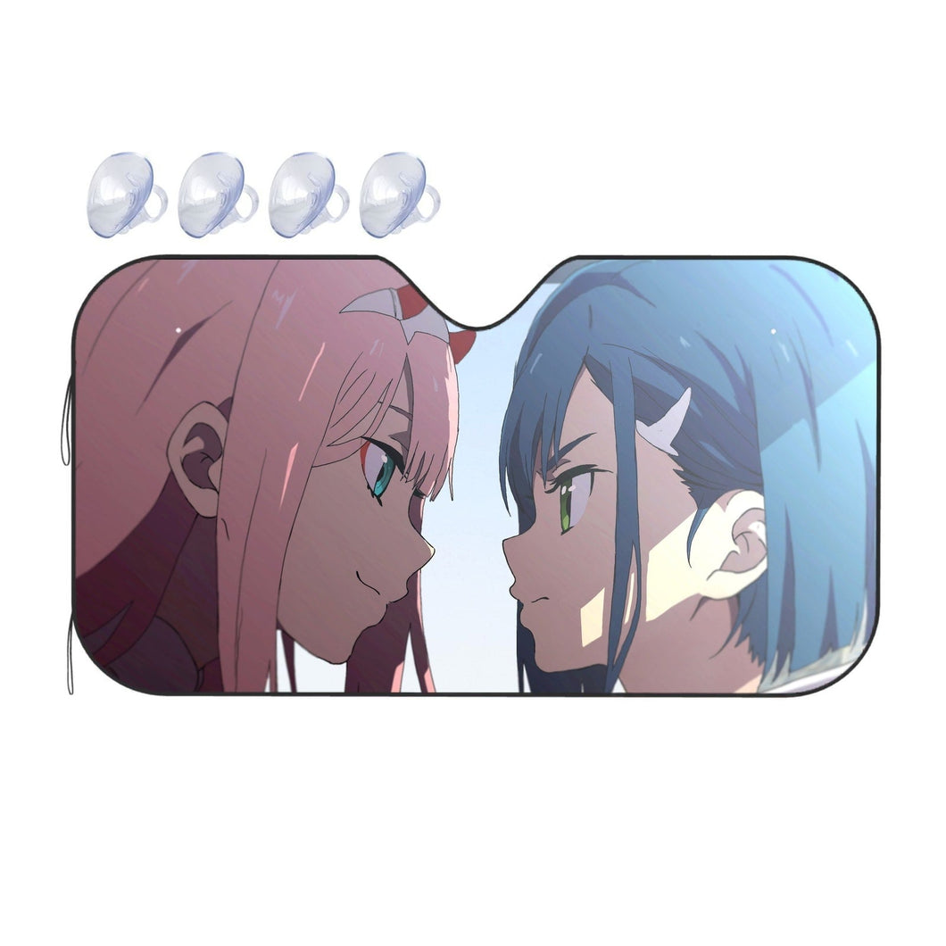 Zero Two, Ichigo  Car Sunshade