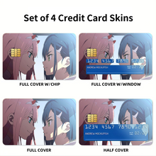 Load image into Gallery viewer, Zero Two, Ichigo  Credit Card Skins (4-in-1 Pack)
