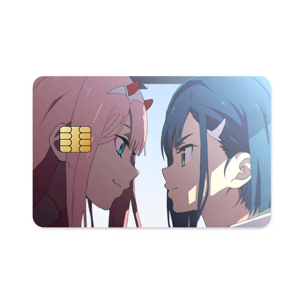 Zero Two, Ichigo  Credit Card Skins (4-in-1 Pack)