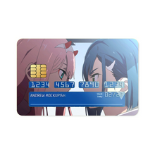 Load image into Gallery viewer, Zero Two, Ichigo  Credit Card Skins (4-in-1 Pack)
