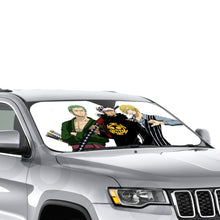 Load image into Gallery viewer, Zoro,Law and Sanji  Car Sunshade
