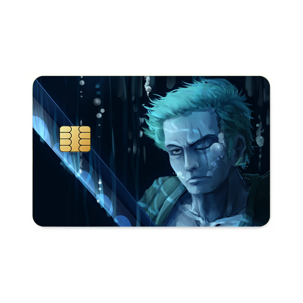 Zoro Roronoa Credit Card Skins (4-in-1 Pack)