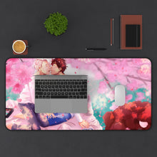 Load image into Gallery viewer, Yuri!!! On Ice Victor Nikiforov, Yuuri Katsuki Mouse Pad (Desk Mat) With Laptop
