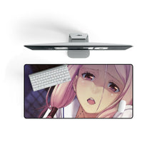 Load image into Gallery viewer, Inori Yuzuriha Mouse Pad (Desk Mat) On Desk
