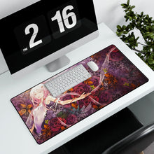 Load image into Gallery viewer, Guilty Crown Inori Yuzuriha Mouse Pad (Desk Mat) With Laptop
