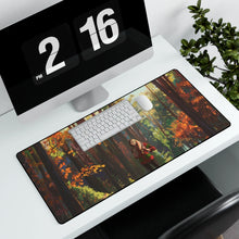 Load image into Gallery viewer, Anime Girl Mouse Pad (Desk Mat) With Laptop
