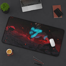 Load image into Gallery viewer, Fire Force Shinra Kusakabe Mouse Pad (Desk Mat) On Desk
