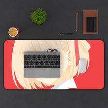 Load image into Gallery viewer, Lycoris Recoil Chisato Nishikigi Mouse Pad (Desk Mat) With Laptop
